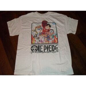 One Piece Anime Graphic T-Shirt Short Sleeve Crew Neck‎ Tee